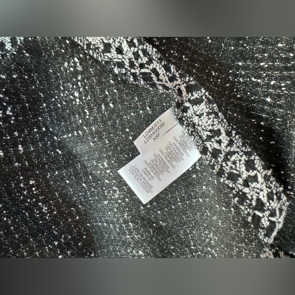 NWT KARL LAGERFELD PARIS Textured Mini Dress - Picture 5 of 10